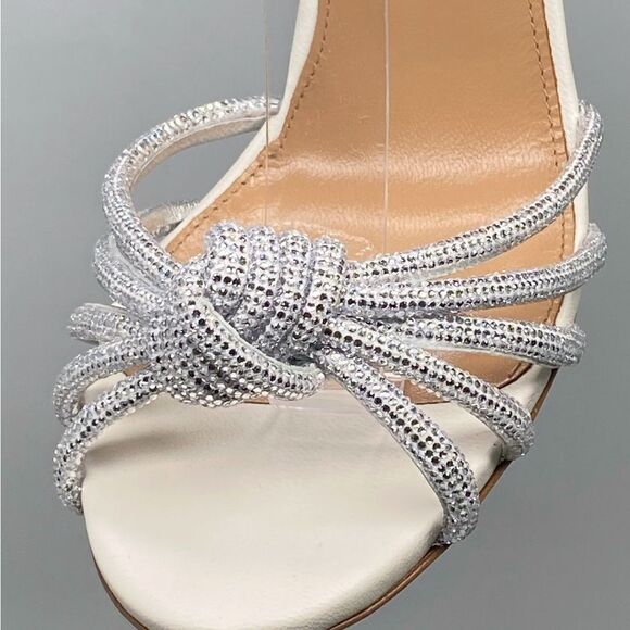 Aquazzura  Celeste Degrade Embellished Sandals size 38 - Picture 10 of 14